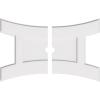 imageEkena Millwork CMP14X9HN03000 Haven Architectural Grade PVC Contemporary Urethane Ceiling Medallions 14quotW x 9 38quotH x 3quotID x 3quotC x 1quotP34W x 22 58H x 2ID x 7 14C x 1P