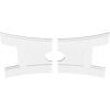 imageEkena Millwork CMP14X9HN03000 Haven Architectural Grade PVC Contemporary Urethane Ceiling Medallions 14quotW x 9 38quotH x 3quotID x 3quotC x 1quotP34W x 22 58H x 5ID x 7 14C x 1P