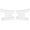 imageEkena Millwork CMP14X9HN03000 Haven Architectural Grade PVC Contemporary Urethane Ceiling Medallions 14quotW x 9 38quotH x 3quotID x 3quotC x 1quotP36W x 24H x 7ID x 7 34C x 1P