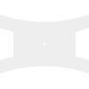 imageEkena Millwork CMP14X9HN03000 Haven Architectural Grade PVC Contemporary Urethane Ceiling Medallions 14quotW x 9 38quotH x 3quotID x 3quotC x 1quotP36W x 24H x 1ID x 7 34C x 1P