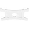 imageEkena Millwork CMP14X9HN03000 Haven Architectural Grade PVC Contemporary Urethane Ceiling Medallions 14quotW x 9 38quotH x 3quotID x 3quotC x 1quotP36W x 24H x 7ID x 7 34C x 1P