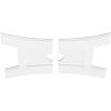imageEkena Millwork CMP14X9HN03000 Haven Architectural Grade PVC Contemporary Urethane Ceiling Medallions 14quotW x 9 38quotH x 3quotID x 3quotC x 1quotP38W x 25 38H x 4ID x 8 14C x 1P