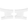 imageEkena Millwork CMP14X9HN03000 Haven Architectural Grade PVC Contemporary Urethane Ceiling Medallions 14quotW x 9 38quotH x 3quotID x 3quotC x 1quotP38W x 25 38H x 7ID x 8 14C x 1P