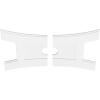 imageEkena Millwork CMP14X9HN03000 Haven Architectural Grade PVC Contemporary Urethane Ceiling Medallions 14quotW x 9 38quotH x 3quotID x 3quotC x 1quotP40W x 26 58H x 5ID x 8 34C x 1P