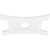 imageEkena Millwork CMP14X9HN03000 Haven Architectural Grade PVC Contemporary Urethane Ceiling Medallions 14quotW x 9 38quotH x 3quotID x 3quotC x 1quotP40W x 26 58H x 7ID x 8 34C x 1P