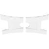 imageEkena Millwork CMP14X9HN03000 Haven Architectural Grade PVC Contemporary Urethane Ceiling Medallions 14quotW x 9 38quotH x 3quotID x 3quotC x 1quotP40W x 26 58H x 7ID x 8 34C x 1P