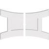 imageEkena Millwork CMP14X9HN03000 Haven Architectural Grade PVC Contemporary Urethane Ceiling Medallions 14quotW x 9 38quotH x 3quotID x 3quotC x 1quotP40W x 26 58H x 1ID x 8 34C x 1P