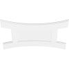 imageEkena Millwork CMP14X9HN03000 Haven Architectural Grade PVC Contemporary Urethane Ceiling Medallions 14quotW x 9 38quotH x 3quotID x 3quotC x 1quotP40W x 26 58H x 8 34C x 1P
