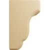 imageEkena Millwork COR02X02X04CPAL Capistrano Mission Wood Corbels 2 12quotW x 2 34quotD x 4 12quotH AlderAlder