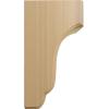 imageEkena Millwork COR02X02X04CPAL Capistrano Mission Wood Corbels 2 12quotW x 2 34quotD x 4 12quotH AlderCherry