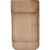 imageEkena Millwork COR02X02X04CPAL Capistrano Mission Wood Corbels 2 12quotW x 2 34quotD x 4 12quotH AlderRubberwood