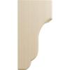 imageEkena Millwork COR02X02X04CPAL Capistrano Mission Wood Corbels 2 12quotW x 2 34quotD x 4 12quotH AlderRubberwood