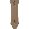 imageEkena Millwork COR03X08X13TSRW Boston Traditional Scroll Wood Corbels 3 78quotW x 8quotD x 13quotH RubberwoodMahogany