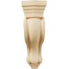 imageEkena Millwork COR03X08X13TSRW Boston Traditional Scroll Wood Corbels 3 78quotW x 8quotD x 13quotH RubberwoodMaple