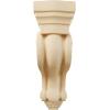 imageEkena Millwork COR03X08X13TSRW Boston Traditional Scroll Wood Corbels 3 78quotW x 8quotD x 13quotH RubberwoodMaple