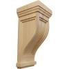 imageEkena Millwork COR04X05X10TRRW Traditional Recessed Wood Corbels 4 34quotW x 5quotD x 10quotH RubberwoodCherry