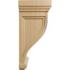 imageEkena Millwork COR04X05X10TRRW Traditional Recessed Wood Corbels 4 34quotW x 5quotD x 10quotH RubberwoodCherry