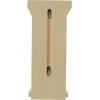 imageEkena Millwork COR04X05X10TRRW Traditional Recessed Wood Corbels 4 34quotW x 5quotD x 10quotH RubberwoodMaple