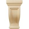 imageEkena Millwork COR04X05X10TRRW Traditional Recessed Wood Corbels 4 34quotW x 5quotD x 10quotH RubberwoodMaple