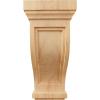 imageEkena Millwork COR04X05X10TRRW Traditional Recessed Wood Corbels 4 34quotW x 5quotD x 10quotH RubberwoodRed Oak