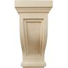 imageEkena Millwork COR04X05X10TRRW Traditional Recessed Wood Corbels 4 34quotW x 5quotD x 10quotH RubberwoodRubberwood