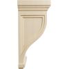 imageEkena Millwork COR04X05X10TRRW Traditional Recessed Wood Corbels 4 34quotW x 5quotD x 10quotH RubberwoodRubberwood