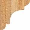 imageEkena Millwork COR04X06X06NEB00RWR 4quotW x 6quotD x 6quotH New Brighton Rough Sawn Corbel Western Red Cedar
