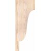 imageEkena Millwork COR04X10X14NEW00RWR 4quotW x 10quotD x 14quotH Newport Rough Sawn Corbel Western Red Cedar3 12W Douglas Fir Smooth