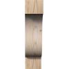imageEkena Millwork COR04X10X14NEW00RWR 4quotW x 10quotD x 14quotH Newport Rough Sawn Corbel Western Red Cedar3 12W Douglas Fir Smooth