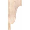 imageEkena Millwork COR04X10X14NEW00RWR 4quotW x 10quotD x 14quotH Newport Rough Sawn Corbel Western Red Cedar3 12W Douglas Fir Smooth