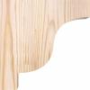 imageEkena Millwork COR04X10X14NEW00RWR 4quotW x 10quotD x 14quotH Newport Rough Sawn Corbel Western Red Cedar3 12W Douglas Fir Smooth