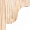 imageEkena Millwork COR04X10X14NEW00RWR 4quotW x 10quotD x 14quotH Newport Rough Sawn Corbel Western Red Cedar3 12W Douglas Fir Smooth