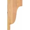 imageEkena Millwork COR04X10X14NEW00RWR 4quotW x 10quotD x 14quotH Newport Rough Sawn Corbel Western Red Cedar3 12W Western Red Cedar Smooth