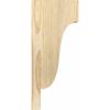 imageEkena Millwork COR04X10X14NEW00RWR 4quotW x 10quotD x 14quotH Newport Rough Sawn Corbel Western Red Cedar4W Douglas Fir Rough Sawn