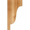 imageEkena Millwork COR04X10X14NEW00RWR 4quotW x 10quotD x 14quotH Newport Rough Sawn Corbel Western Red Cedar4W Western Red Cedar Rough Sawn