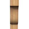 imageEkena Millwork COR04X10X14NEW00RWR 4quotW x 10quotD x 14quotH Newport Rough Sawn Corbel Western Red Cedar4W Western Red Cedar Rough Sawn