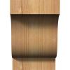 imageEkena Millwork COR04X10X14NEW00RWR 4quotW x 10quotD x 14quotH Newport Rough Sawn Corbel Western Red Cedar4W Western Red Cedar Rough Sawn