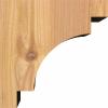 imageEkena Millwork COR06X06X06MED00SWR 5 12quotW x 6quotD x 6quotH Mediterranean Smooth Corbel Western Red Cedar