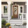 imageEkena Millwork COR06X06X06MED00SWR 5 12quotW x 6quotD x 6quotH Mediterranean Smooth Corbel Western Red Cedar