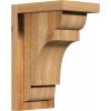 imageEkena Millwork COR06X08X08NEB01RWR 6quotW x 8quotD x 8quotH New Brighton Rough Sawn Corbel wBackplate Western Red Cedar4W Douglas Fir Rough Sawn