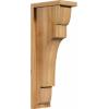 imageEkena Millwork COR06X08X08NEB01RWR 6quotW x 8quotD x 8quotH New Brighton Rough Sawn Corbel wBackplate Western Red Cedar4W Douglas Fir Rough Sawn