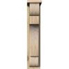 imageEkena Millwork COR06X08X08NEB01RWR 6quotW x 8quotD x 8quotH New Brighton Rough Sawn Corbel wBackplate Western Red Cedar4W Douglas Fir Rough Sawn