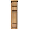 imageEkena Millwork COR06X08X08NEB01RWR 6quotW x 8quotD x 8quotH New Brighton Rough Sawn Corbel wBackplate Western Red Cedar4W Douglas Fir Rough Sawn