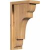 imageEkena Millwork COR06X08X08NEB01RWR 6quotW x 8quotD x 8quotH New Brighton Rough Sawn Corbel wBackplate Western Red Cedar4W Douglas Fir Rough Sawn