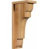 imageEkena Millwork COR06X08X08NEB01RWR 6quotW x 8quotD x 8quotH New Brighton Rough Sawn Corbel wBackplate Western Red Cedar4W Douglas Fir Rough Sawn