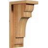 imageEkena Millwork COR06X08X08NEB01RWR 6quotW x 8quotD x 8quotH New Brighton Rough Sawn Corbel wBackplate Western Red CedarBeige