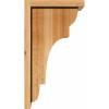 imageEkena Millwork COR06X08X08NEB01RWR 6quotW x 8quotD x 8quotH New Brighton Rough Sawn Corbel wBackplate Western Red CedarNULL