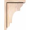 imageEkena Millwork COR06X08X08NEB01RWR 6quotW x 8quotD x 8quotH New Brighton Rough Sawn Corbel wBackplate Western Red CedarNULL