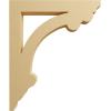 imageEkena Millwork CORW02X08X09ELRW Small Ellis Wood Corbels 1 12quotW x 7 12quotD x 9quotH RubberwoodAlder