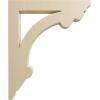 imageEkena Millwork CORW02X08X09ELRW Small Ellis Wood Corbels 1 12quotW x 7 12quotD x 9quotH RubberwoodBeige